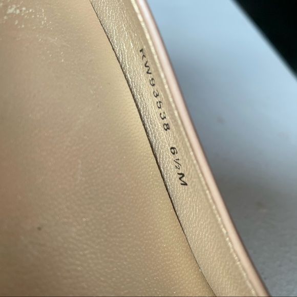 NWOT Stuart Weitzman Nude Peeptoe Pumps - Picture 5 of 6